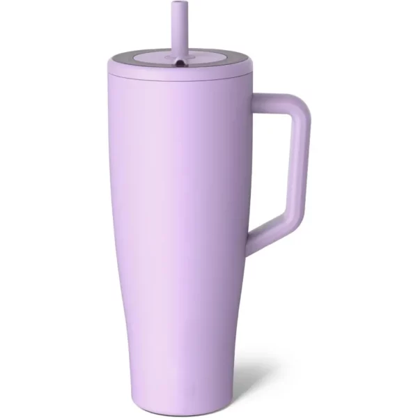 40oz Lavender Steel Tumbler with Straw